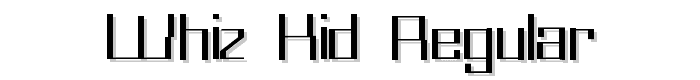 Whiz Kid Regular font